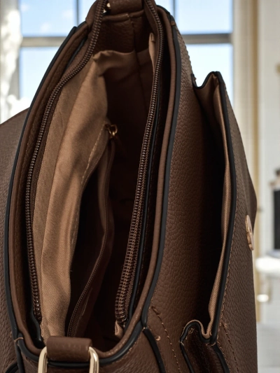 Petit sac à main pour femmes en cuir écologique Karelia