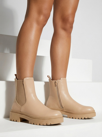 Royalfashion Bottes Dovivas en cuir eko pour femme