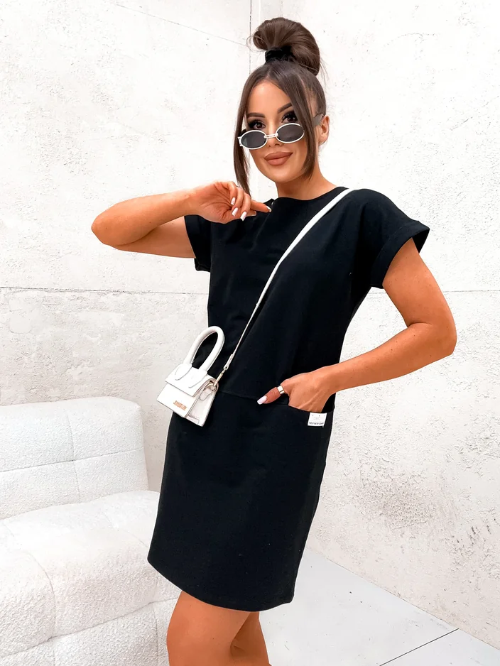 Robe en tissu en coton pour femmes Royalfashion