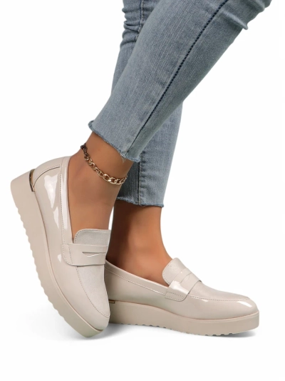 Mocassins Patents Royalfashion pour Femmes Afidale