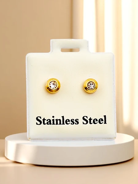 Royalfashion Boucles d’oreilles à clip pour femmes avec zircon cubique