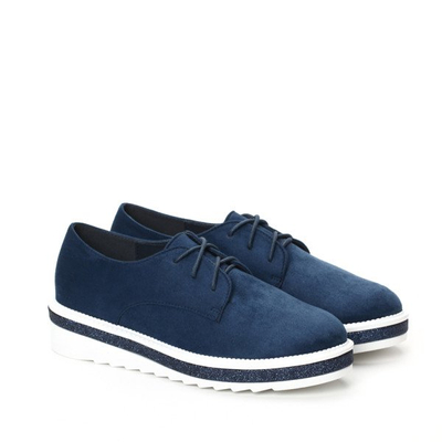 Devestva Creepers Noué Bleu Marine - Chaussures