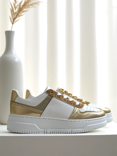 Baskets Royalfashion pour femmes avec paillettes Qisofi