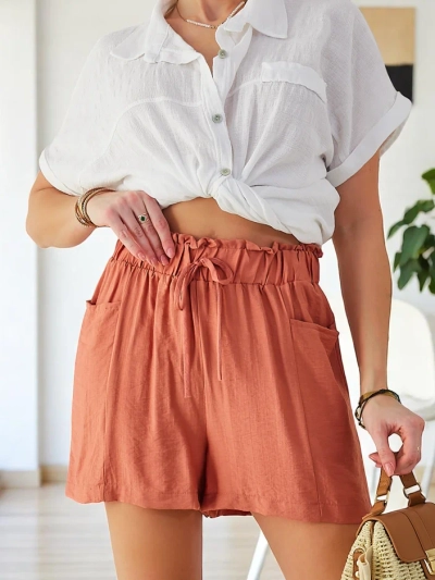 Royalfashion Shorts courts en viscose pour femmes