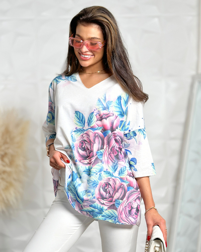 Royalfashion Chemisier imprimé pour femme