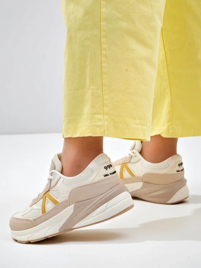 Royalfashion Baskets de sport pour femmes sur une semelle plus épaisse Moderax