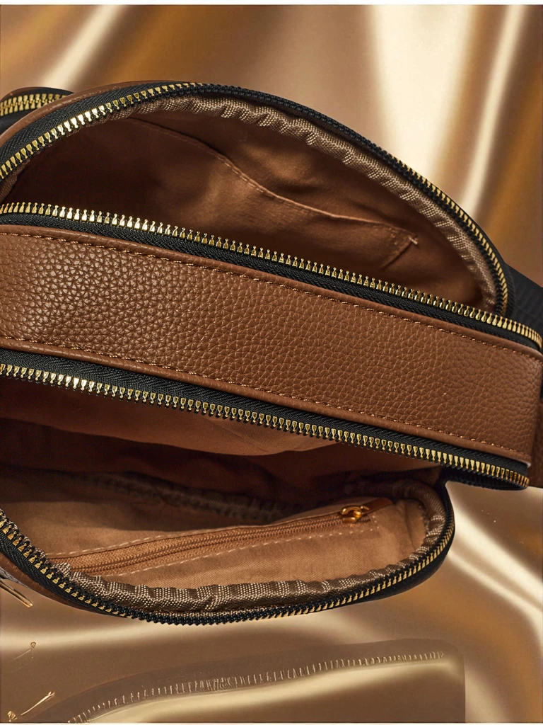 Petit sac à main pour femme en cuir écologique Lunar Elegance