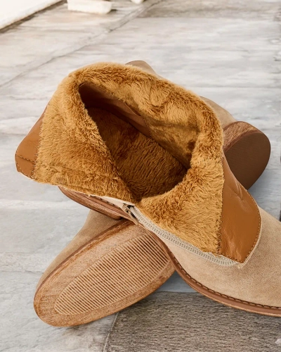 Royalfashion Royalfashion Bottes western à talon compensé couvert Patorias