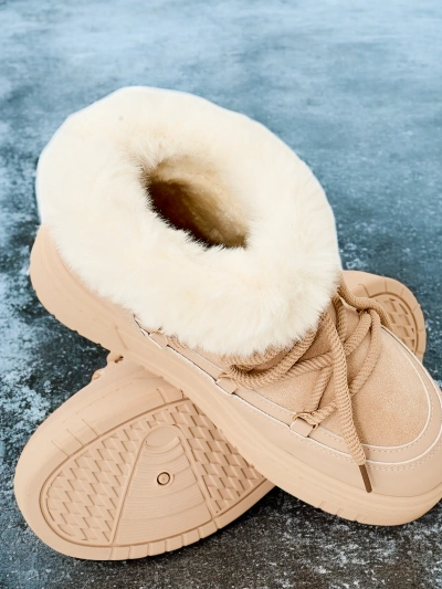 Bottes de neige à lacets pour femmes Royalfashion Moniuc
