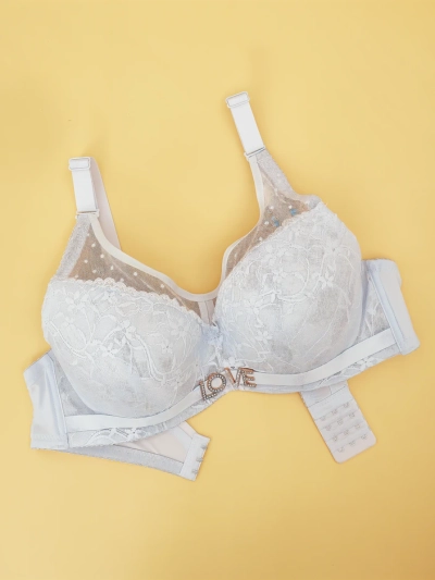 Soutien-gorge moulé Royalfashion pour femmes avec dentelle