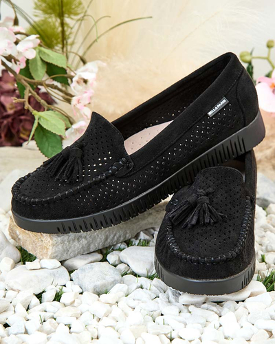 Royalfashion Mocassins ajourés pour femme Molaffa