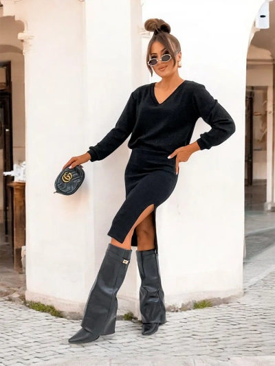 Royalfashion Ensemble femme avec jupe