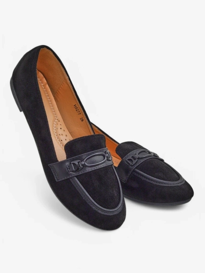 Mocassins en éco-suède pour femmes Royalfashion Zammei