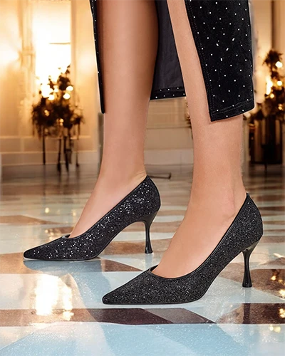 Escarpins pour femmes Royalfashion avec des zircons Letello