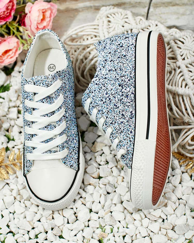 Royalfashion Baskets Finia à talon recouvert pour femme