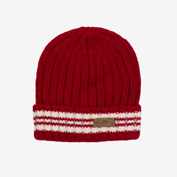 Bonnet homme rouge en laine mélangée - Accessoires