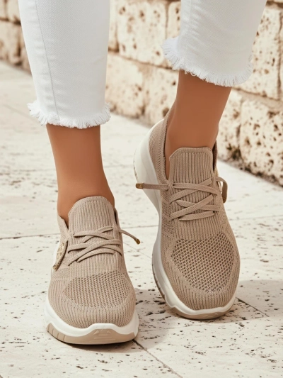 Royalfashion Slip-on chaussures de sport en tissu pour femmes Teletta