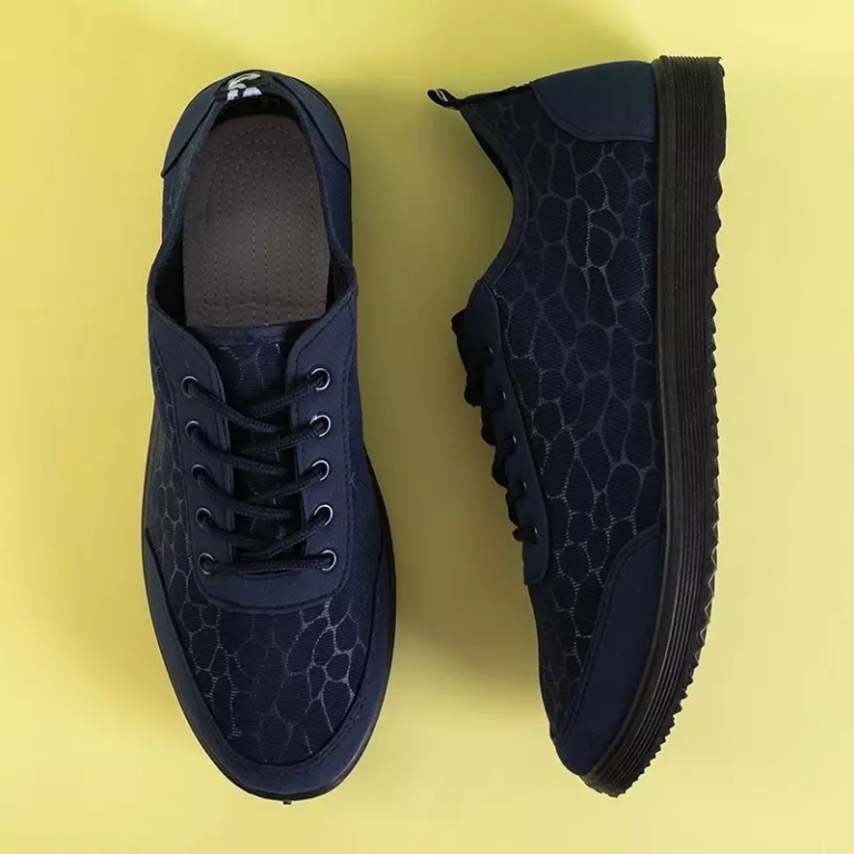 OUTLET Rafa chaussures de sport homme bleu marine - Chaussures