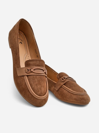 Royalfashion Mocassins éco en suède pour femmes Zammei