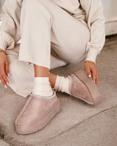 Royalfashion Bottes courtes Zommy a'la pour femmes Bottes de neige