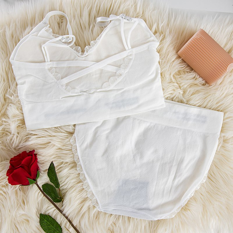 Ensemble de lingerie bleu femme - Sous-vêtements