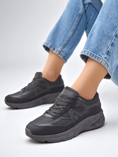 Royalfashion Baskets de sport pour femmes sur une semelle plus épaisse Moderax