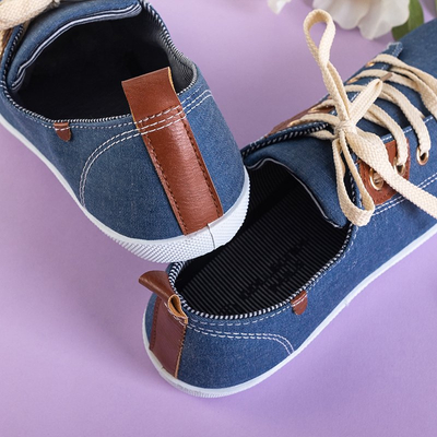 OUTLET Baskets à lacets bleues pour femmes de Sindri - Chaussures