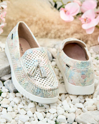 Royalfashion Mocassins ajourés pour femme Molaffa