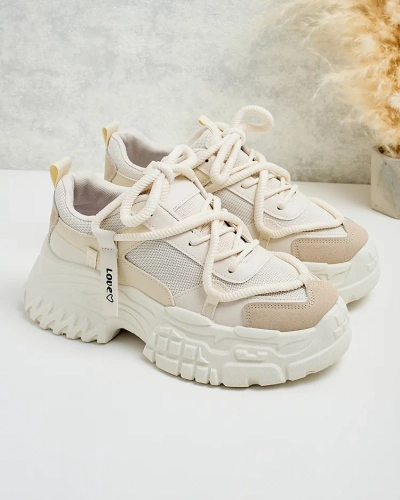 Royalfashion Baskets à plateforme pour femmes Bereya