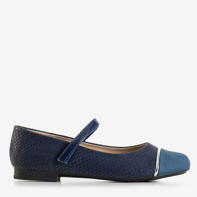 Ballerines bleu marine pour enfants Tivona - Footwear