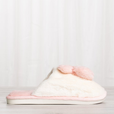 Pantoufles roses Sweet Teddy Bear - Chaussures 1