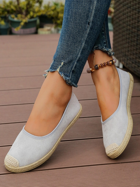 Espadrilles écologiques en suédine Royalfashion pour femmes Aroles