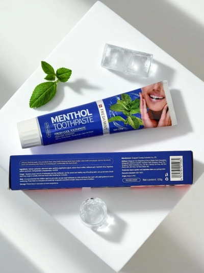 Dentifrice à la menthe