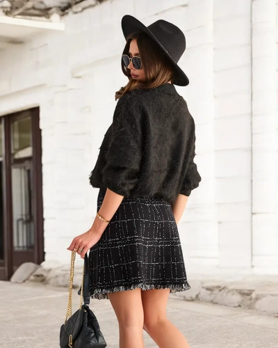 Royalfashion Jupe courte imprimée pour femme