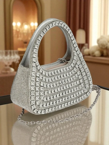 Royalfashion Pochette pour femme avec zircons Myra Quill