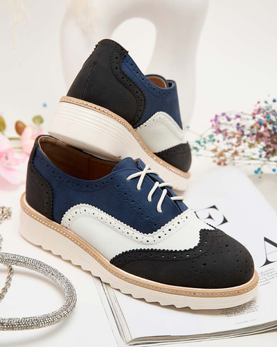 Royalfashion Demi-pieds Novlas à lacets pour femme