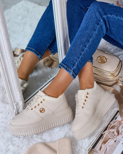 Royalfashion Baskets chauffantes pour femme avec fourrure Rozit