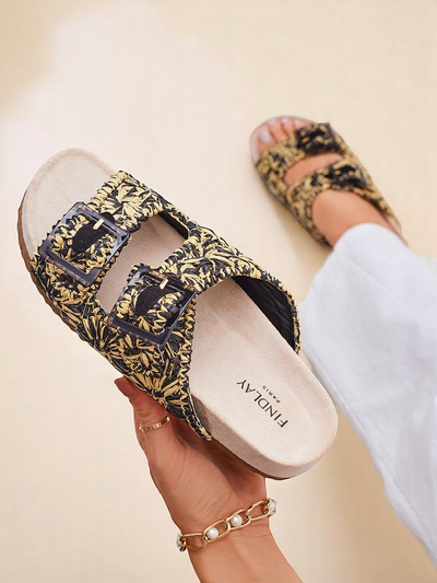 Sandales Royalfashion pour femmes avec boucles Samorra