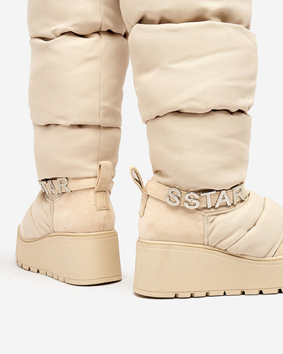 Royalfashion Bottes pour femmes a'la snow boots Dertrata