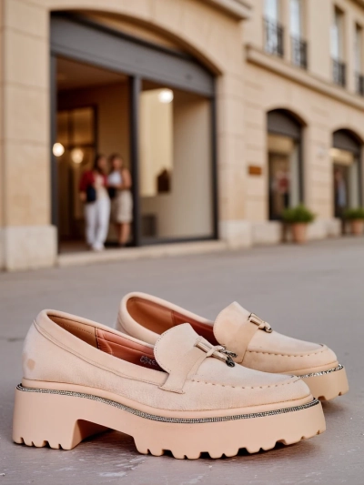 Royalfashion Mocassins pour femmes Fetho