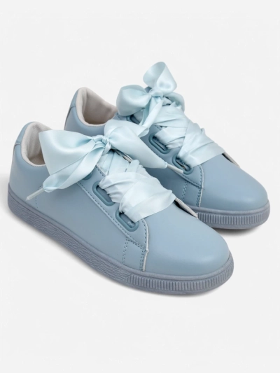 Royalfashion Baskets en éco-cuir pour femmes avec lacets décoratifs Etti