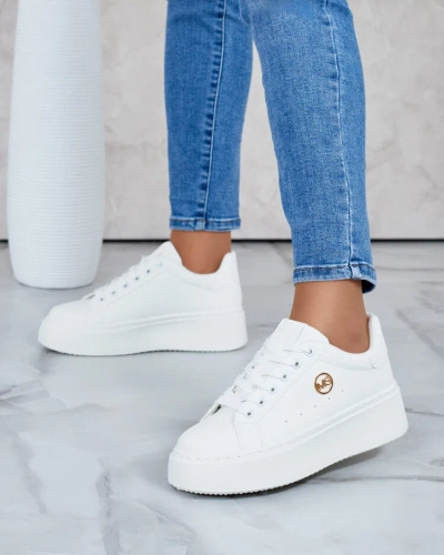 Royalfashion Baskets de sport à plateforme pour femme Calomie