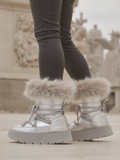 Royalfashion Bottes de neige pour femmes Melioz