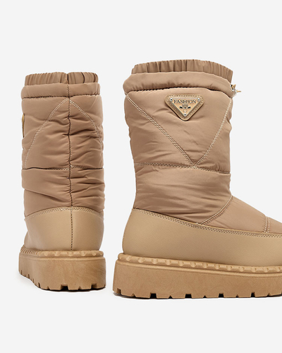 Royalfashion Bottes de neige pour femmes Yoppella