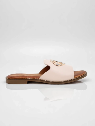 Royalfashion Sandales plates pour femmes Goldie Spark
