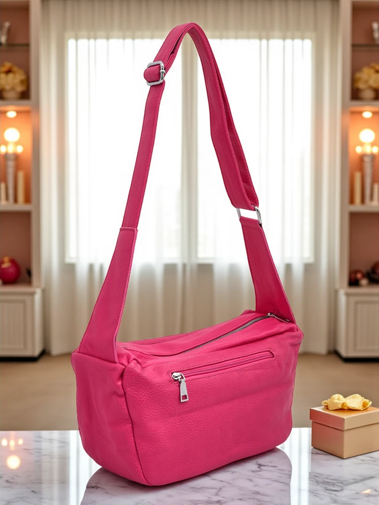 Royalfashion Petit sac à main pour femme en cuir écologique Lyra Vell