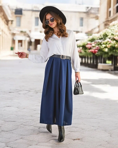 Jupe midi pour femme Royalfashion