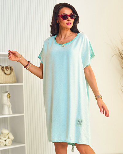 Royalfashion Robe oversize en coton pour femme