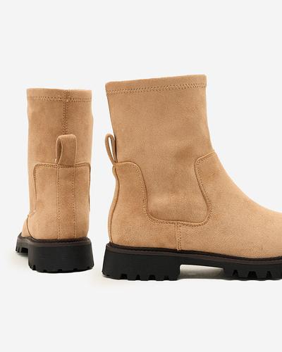 Royalfashion Bottes Gebimma pour femme en éco-suède