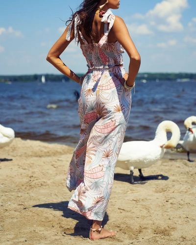 Royalfashion Ensemble à motifs pour femmes en rose clair